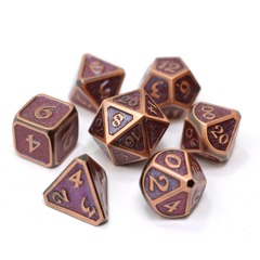 Die Hard 7pc Mythica Dreamscape Desert Melody Solid Metal Dice Set